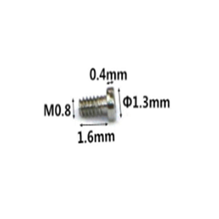 Hochpräzise M0,8-Micro-Mini-Miniaturschraube für Elektronik