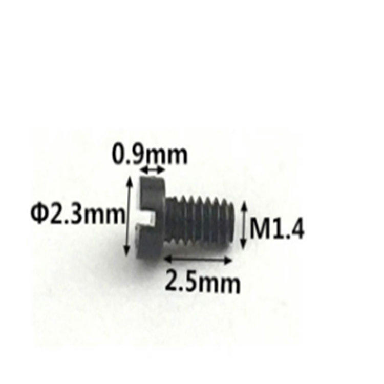 M1.4 Titan Mini kleine Micro 1.5mm Schraube für Brillen