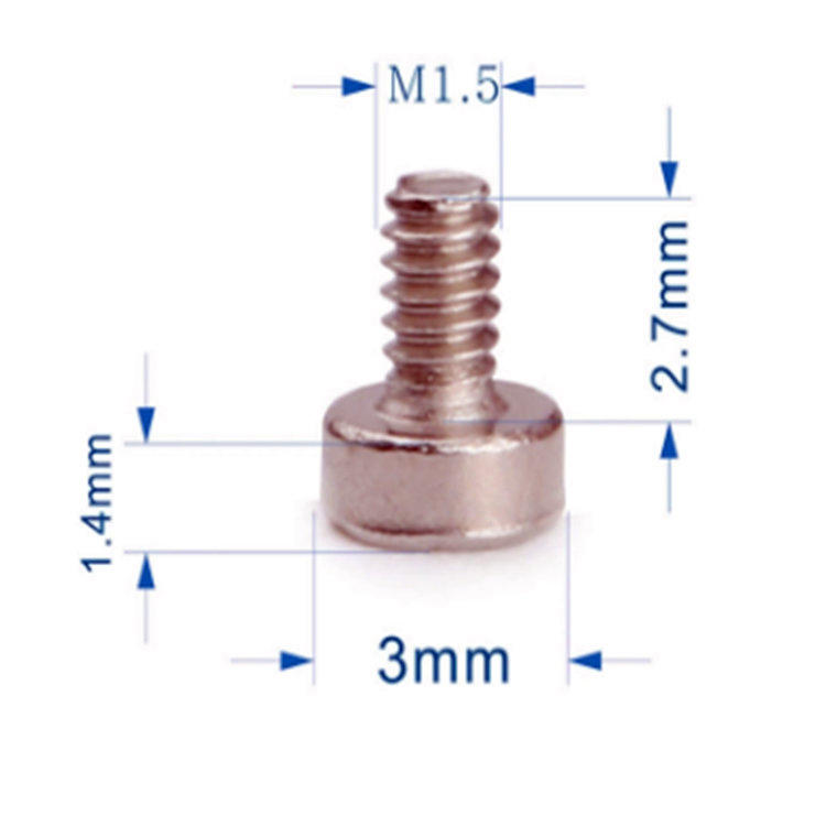 M1.6 Edelstahl kleine Mini-Torx-Elektronikschraube für Uhr