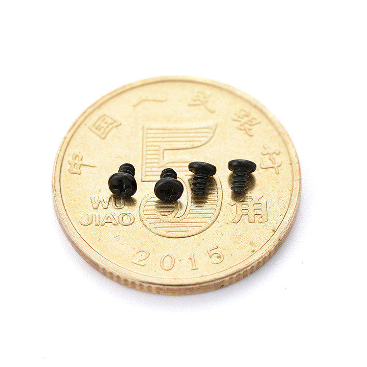 Linsenkopf Kreuz Kohlenstoffstahl M0,8 M1,0 M1,2 M1,4 M1,7 kleine Micro-Mini-Schraube