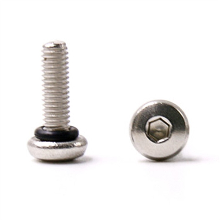 Neues Design: M3-O-Ring mit Innensechskantschraube und Innensechskantschraube aus Edelstahl