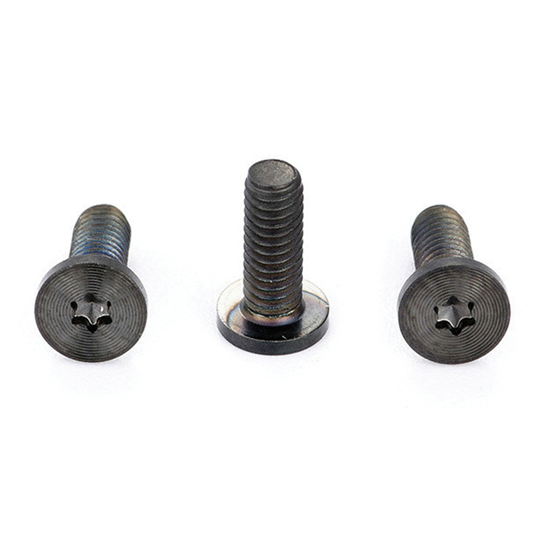 Glänzend schwarze, dünne Flachkopf-Torx-Schraube mit satiniertem Finish für Huawei Glänzend schwarze, dünne Flachkopf-Torx-Schraube mit satiniertem Finish für Huawei