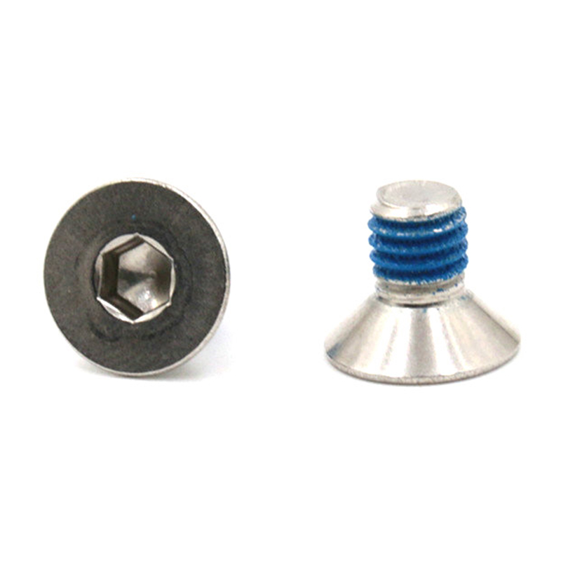Heißverkaufte Senkkopf-Mikro-Mini-Schrauben mit Nylon-Patch