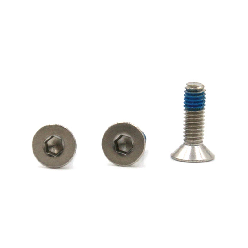 Mikro-Mini-Verriegelungsschrauben mit flachem Senkkopf und Innensechskant aus Edelstahl 304 Mikro-Mini-Verriegelungsschrauben mit flachem Senkkopf und Innensechskant aus Edelstahl 304