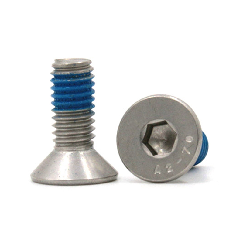 Mikro-Mini-Verriegelungsschrauben mit flachem Senkkopf und Innensechskant aus Edelstahl 304 Mikro-Mini-Verriegelungsschrauben mit flachem Senkkopf und Innensechskant aus Edelstahl 304