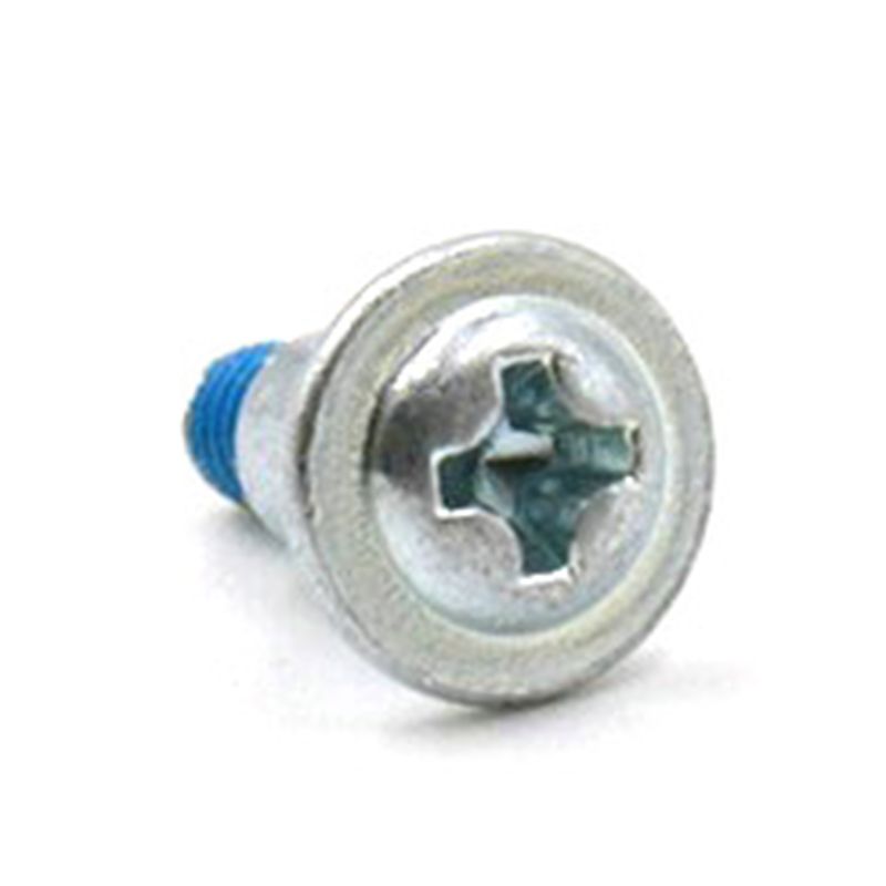 Mikro-Kreuzschraube mit Linsenkopf und Nylon-Patch Mikro-Kreuzschraube mit Linsenkopf und Nylon-Patch