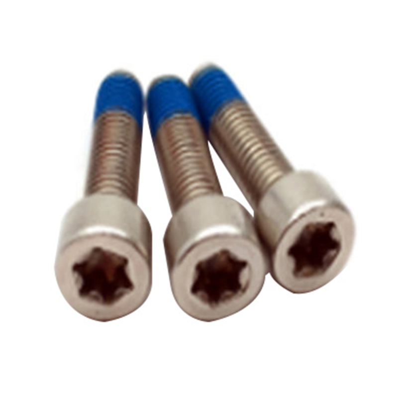 ISO14579 neues Design M6 Torx mit Stift, Nylon-beschichtete medizinische Schraube ISO14579 neues Design M6 Torx mit Stift, Nylon-beschichtete medizinische Schraube