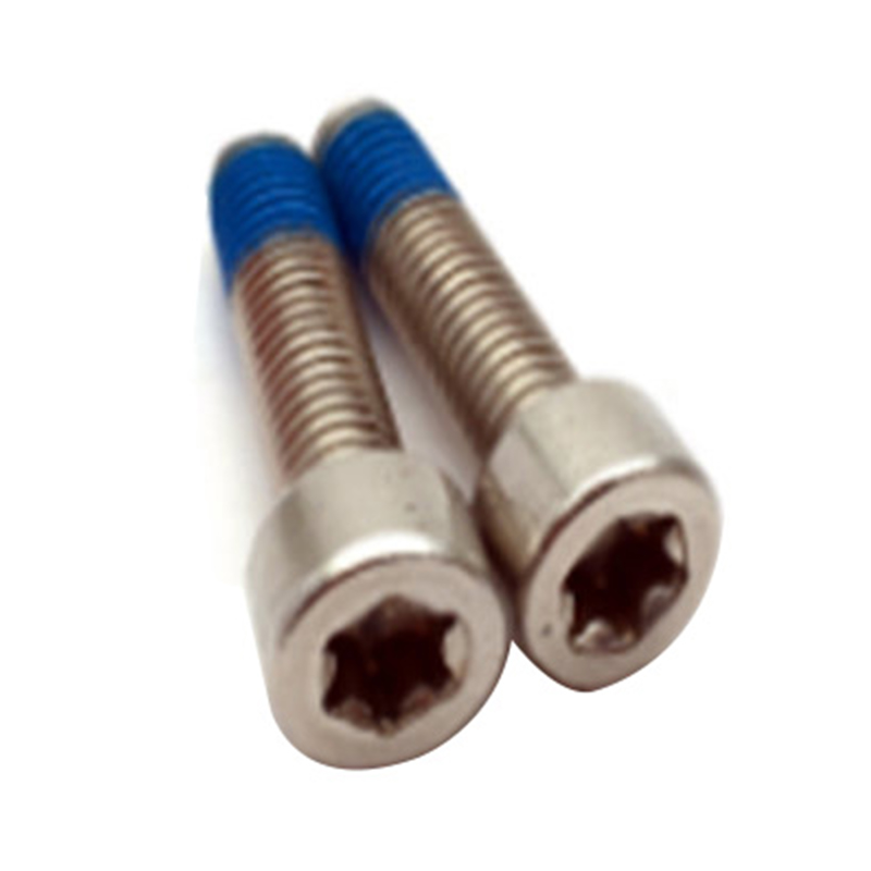 ISO14579 neues Design M6 Torx mit Stift, Nylon-beschichtete medizinische Schraube ISO14579 neues Design M6 Torx mit Stift, Nylon-beschichtete medizinische Schraube