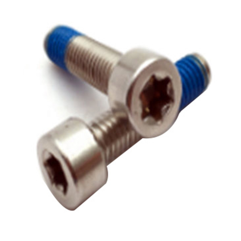 ISO14579 neues Design M6 Torx mit Stift, Nylon-beschichtete medizinische Schraube ISO14579 neues Design M6 Torx mit Stift, Nylon-beschichtete medizinische Schraube