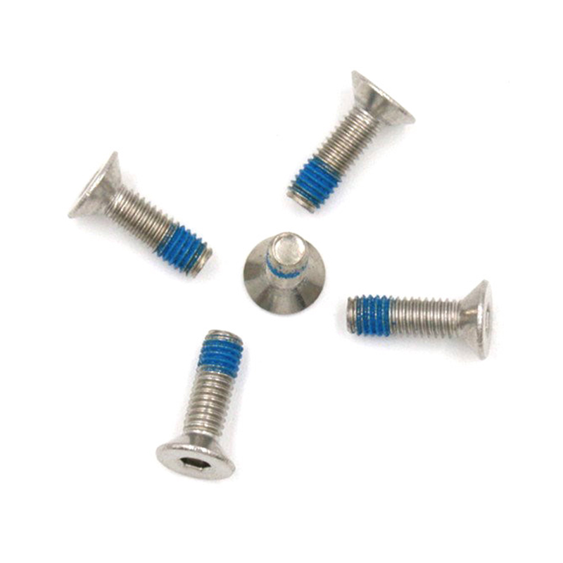 Mikro-Mini-Verriegelungsschrauben aus Edelstahl 304 M3 mit flachem Senkkopf und Innensechskant Mikro-Mini-Verriegelungsschrauben aus Edelstahl 304 M3 mit flachem Senkkopf und Innensechskant