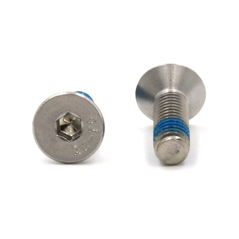 Senkkopf-Mikro-Mini-Verriegelungsschrauben aus Edelstahl mit Innensechskant Senkkopf-Mikro-Mini-Verriegelungsschrauben aus Edelstahl mit Innensechskant