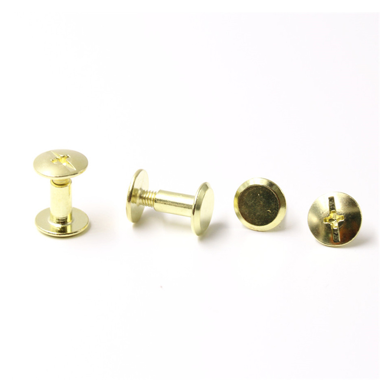 Goldene 8-mm-Chicago-Flachkopfschraube aus Kohlenstoffstahl für das Menü Goldene 8-mm-Chicago-Flachkopfschraube aus Kohlenstoffstahl für das Menü