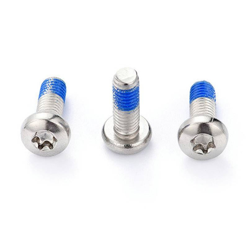 M3-Rundkopf-Torx-Maschinenschraube mit Nylon-Patch