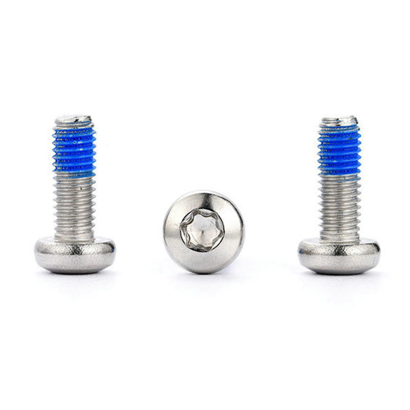 M3-Rundkopf-Torx-Maschinenschraube mit Nylon-Patch M3-Rundkopf-Torx-Maschinenschraube mit Nylon-Patch
