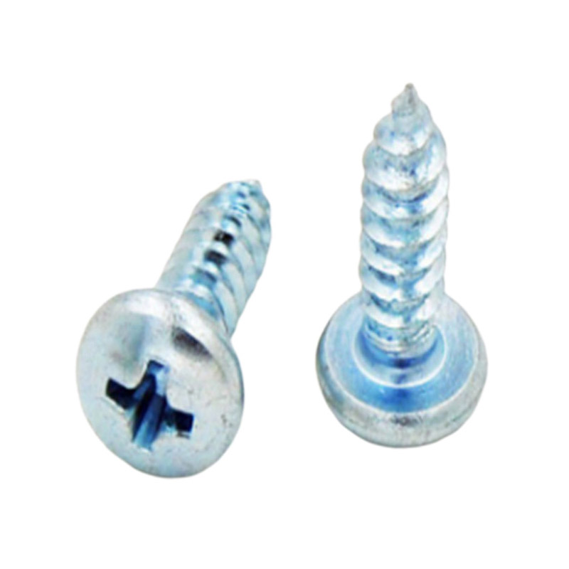 DIN7981 blau-weiße Zink-Flachkopf-Kreuzschlitz-Selbstbohrschraube DIN7981 blau-weiße Zink-Flachkopf-Kreuzschlitz-Selbstbohrschraube