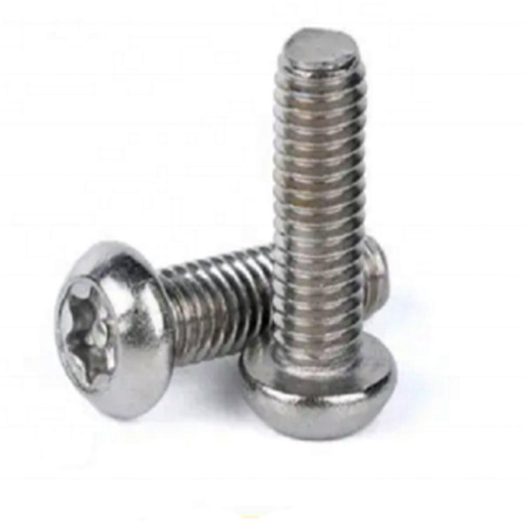 Manipulationssichere ISO7380-Halbrundkopf-Torx-Sicherheitsschraube mit 6 Nocken Manipulationssichere ISO7380-Halbrundkopf-Torx-Sicherheitsschraube mit 6 Nocken