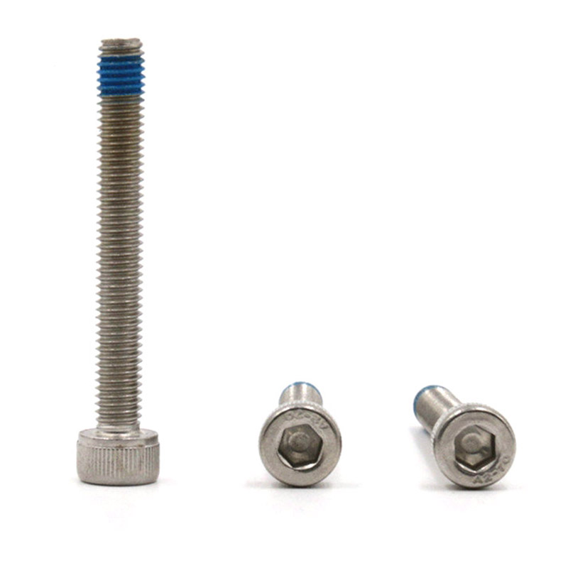 M5X40 Edelstahl-Innensechskantschraube mit Nylon-Patch M5X40 Edelstahl-Innensechskantschraube mit Nylon-Patch